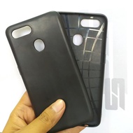 Softcase OPPO A5S / A7 Black Matte Soft Case TPU Silicone