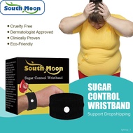LP-6 🛕QM South Moon Sugar Control Wristband Tendon Sheath Health Care Cure Blood Glucose Balanced Diabetes Treatment Acc