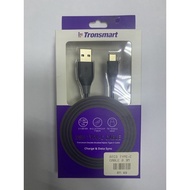 [ᴏʀɪ] Tronsmart 0.3Meter Braided Nylon Type-C Cable - ATC3