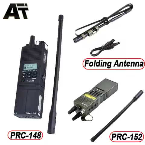 Tactical WADSN Military Softair Army Radio PRC 152 PRC-148 Dummy Radio Case Antenna Package Talkie W