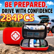 Car first aid kit portable travel safety kit outdoor emergency first aid kit for travel