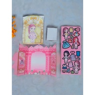 KPOP DEMON HUNTER Quiet Book DIY Dress UP Wardrobe HUNTRIX RUMI MIRA ZOEY Book Toys