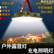 wjs戶外露營燈照明燈充電式強光led多功能營地野營帳篷燈擺攤夜市