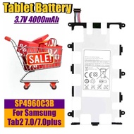 3.7V 4000mAh SP4960C3B Tablet Battery for Samsung Tab2 7.0/7.0plus