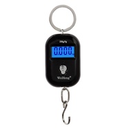 WeiHeng 25kg 5g Mini Digital Pocket Scale Portable Luggage Hook Scales LCD Backlight Kitchen Hanging
