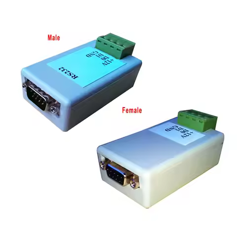 Wiegand WG26/WG34/ to RS232 Converter Bidirectional Transmission WG to Rs232 Male/Female Converter