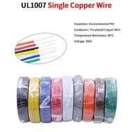 AWG 18 24 Tin Plated Copper Single Core Bus Wire Cable Tinned Cable