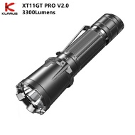 Klarus  XT11GT Pro V2.0 ไฟฉายแบบชาร์จไฟได้3300Lumens Trcoh Light พร้อม3100MAh