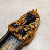 埃及法老王 陶製線香盤