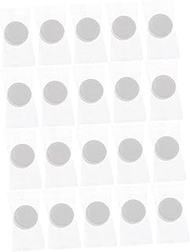 20pcs Compressed Face Towel Compressed Facial Mask Compressed Face Wipes Disposable Towels for Face Mask Paper White Pure Cotton Non-woven Fabric Cleansing Cotton Travel Portable