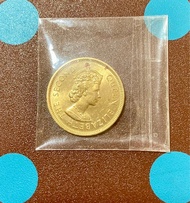 英女皇依利沙白二世  1972 香港大一毫硬幣