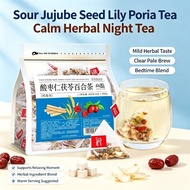 Sour Date Kernel Poria Lily Tea Flower Tea Flower Fruit Combination Tea Sleeping Tea Sweet Sour Heal