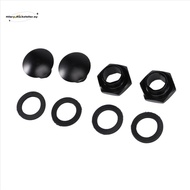 Rear Windshield Glass Strut Hardware Kit Fit for   92-95 Hatchback EG6  Black
