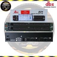 DBX 231 DUAL CHANNEL 31 BAND 2 SERIES GRAPHIC EQUALIZER ORIGINAL
