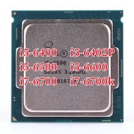 I5 I5-6400หลัก6400 I5 6402P I5 6500 I5 6600 I7 I7 6700K Quad-Core Quad-Thread เครื่องประมวลผลซีพียู LGA 1151