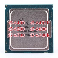 I5 I5-6400หลัก6400 I5 6402P I5 6500 I5 6600 I7 I7 6700K Quad-Core Quad-Thread เครื่องประมวลผลซีพียู 