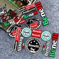 Benelli Motorcycle Modification Vinyl Stickers For Benelli Italy Reflective Fuel Tank Helmet Rear Trunk For Benelli TRK 502 BN 302 TNT BJ 600 Parts Moto Tank Sticker Decals