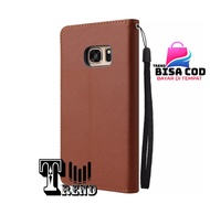 LEATHER CASE FLIP UNTUK SAMSUNG S7 EDGE -FLIP  WALLET CASE KULIT SAMSUNG S7 EDGE - CASING DOMPET-FLI