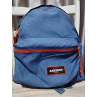 Eastpak Backpack Blue list Orange Original