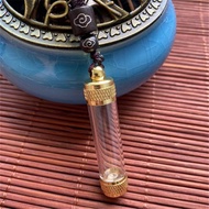 Openable Protective Amulet Bottle Necklace
