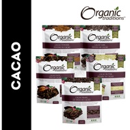 Organic Traditions Cacao [Powder / Nibs / Paste / Butter / Beans]