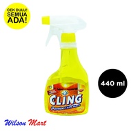 FRESH LEMON GLASS CLEANING CLING 440 ML SPRAY BOTTLE