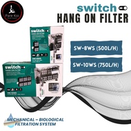 Switch Hang On Hob Filter Aquarium External Hanging Filter SW-8WS | SW-10WS