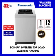 【 DELIVERY BY SELLER 】Panasonic NA-FS16G4SRT 16KG ECONAVI Inverter Top Load Washing Machine