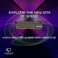 KLEVV BOLT XR 2x16GB DDR4 3600 CL18 Gaming Computer Desktop PC RAM Memory