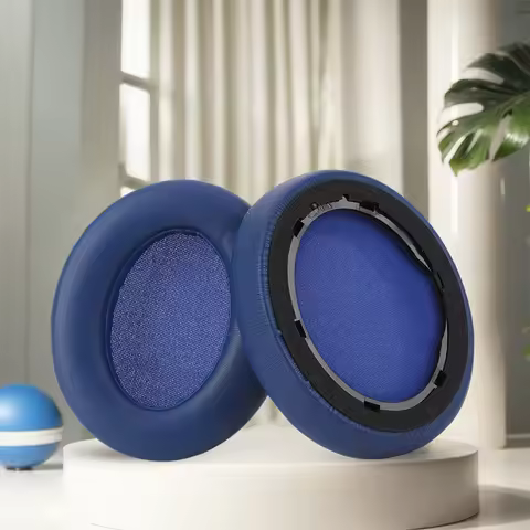 Replacement Ear Pads Memory Foam Ear Cushion Protein Leather Earpads for Anker Soundcore for Life 2 