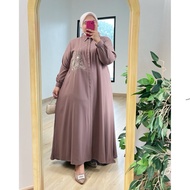 Aurakala jumbo abaya - big size abaya - jumbo gamis by omah muslim abaya plus size abaya dress musli