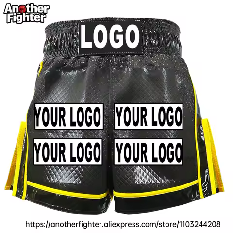 Custom Logo Muay Thai Boxing Pants Fight Kickboxing Shorts Men Women Kid Fighter Boxer Thai Boxing T
