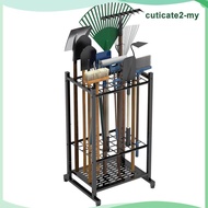 [CuticateddMY] Garden Tool Organizer Mop Broom Holder Adjustable Yard Tool Hangers Stable Hand Tools