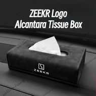 For ZEEKR Series Alcantara Tissure Box ZEEKR X   ZEEKR 009