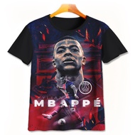 Kids Football T-Shirt - Cute 3D Football T-Shirt - Football Player Printing T-Shirt-2-designWD Limit