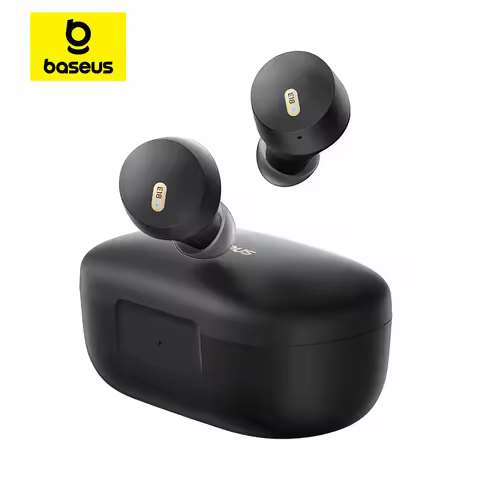 Baseus Bowie E18 True Wireless Earbuds Bluetooth 5.3 AI ENC Earphones 25H Long Playtime IPX4 Waterpr