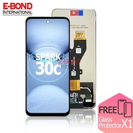 Phone Display for Tecno Spark 30C Lcd Cellphone Screen Replacement installation