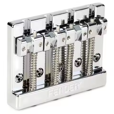 4-string Fender Himass Bass Saddle Bridge Alloy Professional Stable Precision Crafting Bass Bridge M