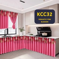 KCC30-KCC38 Kitchen Curtain / Cabinet Curtain / Langsir Cabinet Dapur  / Tirai Dapur