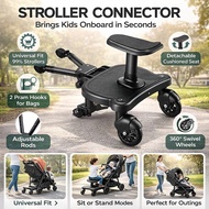 Portable Step Board Baby Stroller Buggy Board Connector Stroller Step Board Universal Child Stroller