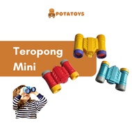 POTATOYS Mainan Edukasi Anak Teropong Mini Teleskop Binocular