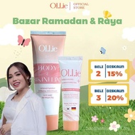 Combo 1 OLLIE Hair Remover Cream - 1 OLLIE Moisturizer Gel Krim Penghilang the body gentle Hair Remo