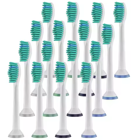 4-32pcs Replacement Toothbrush Heads Compatible with Philips Sonicare Electric Brush Head 1100 2100 