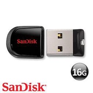 ＊鼎強數位館＊Sandisk CZ33 Cruzer Fit USB 黑豆 隨身牒16GB，體積超小 5MM，額外保護-安全線上備份2GB服務