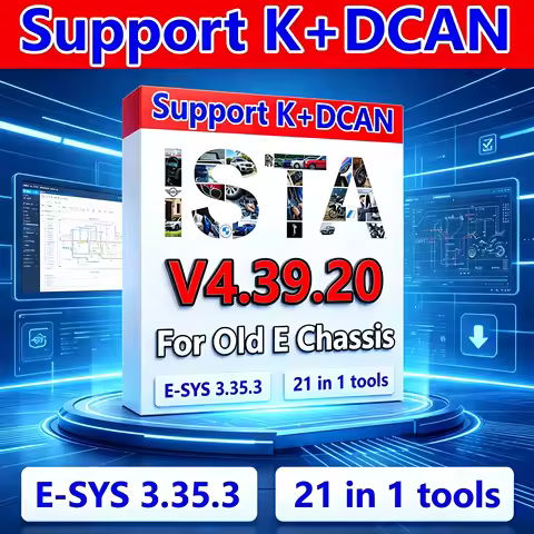 2026 ISTA 4.39.20 Full Database 22in1 Diagnostic Coding | ENET INPA K+DCAN ICOM Next, Old E Series E