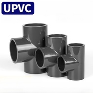 [.666.] UPVC positive tee chemical PVC pipe drain pipe equal diameter tee water separator plastic jo