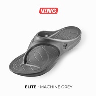 รองเท้าแตะวิ่งมาราธอน รุ่น Elite 100K - สีเทา Machine Grey (ไม่รวมสายรัด)