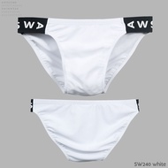 SW240 กางเกงว่ายน้ำ แต่งขอบตัดต่อสี awesome swimwear
