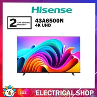 Hisense 43" 4K 43A6500N UHD TV A6500N Series Google TV Television (2024)