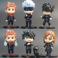 Ready Stock 6 Spells Back to Battle Q Version Merchandise SD Capsule Toys Gojo Satoru Hand Office Do
